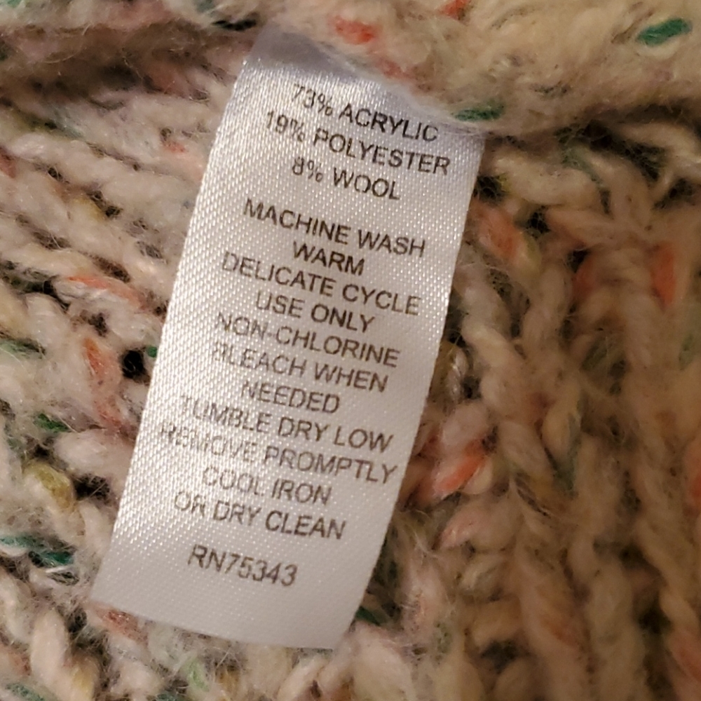 ANTHROPOLOGIE RUBY MOON SWEATER SIZE MEDIUM - Picture 5 of 5